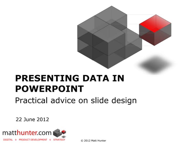 How to Present Data in PowerPoint